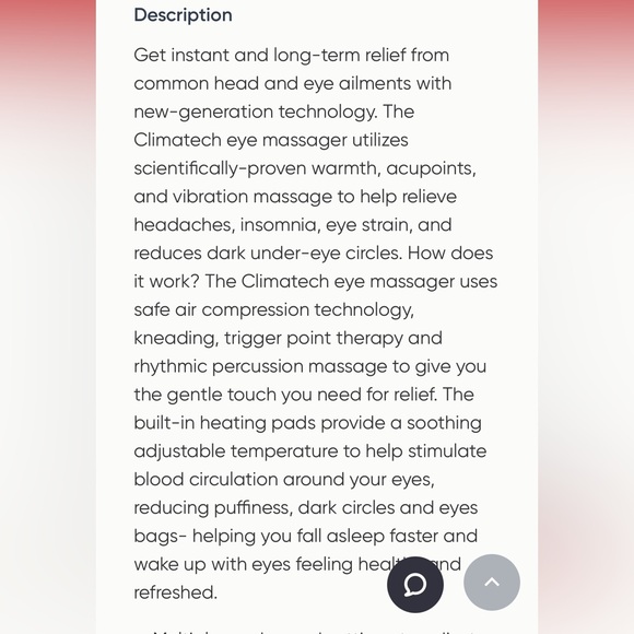 ☁️NEW Eye Massager Climatech - Picture 3 of 7